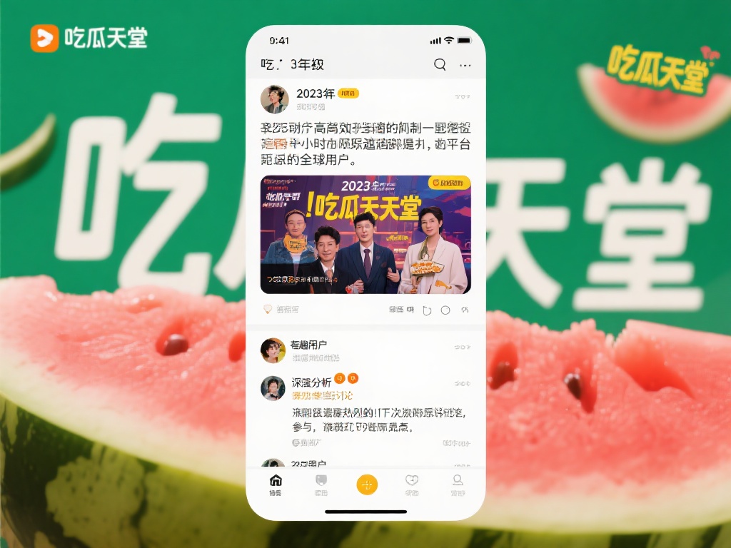 探索＂吃瓜天堂＂： 网络时代的社交观察与趣闻发现